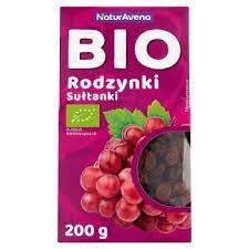 Naturavena Ekologiczne Rodzynki Sułtanki 200 G