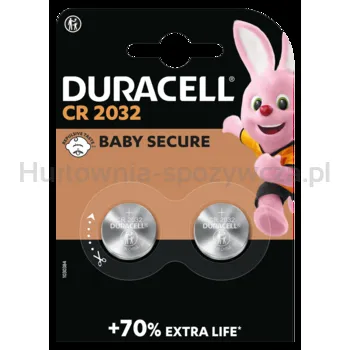 Duracell Baterie Specjalistyczne Litowe Pastylkowe Typ 2032 2Szt.
