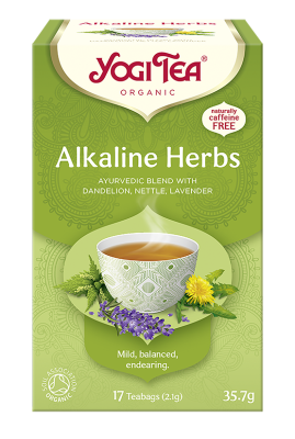 Herbatka Zioła Alkaliczne (Alkaline Herbs) Bio (17 X 2,1 G) 35,7 G - Yogi Tea [BIO]