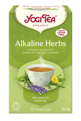 Yogi Tea  Herbatka Zioła Alkaliczne (Alkaline Herbs) Bio (17 X 2,1 G) 35,7 G [BIO]