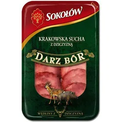 Sokołów Darz Bór Krakowska Z Dziczyzną Plastry 100 G