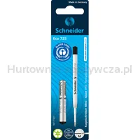 Wkład eco 725 do długopisu SCHNEIDER, M, 2 szt., blister, czarny - 3