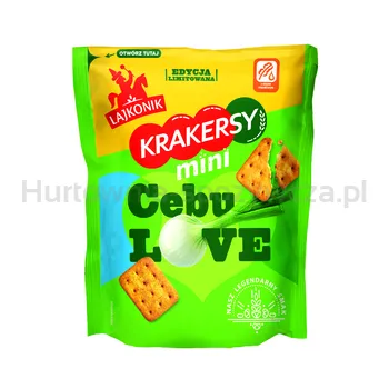 Lajkonik Mini Krakersy CebuLOVE 100g