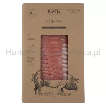 Pawęta Schab wieprzowy dojrzewający plastry 65 g
