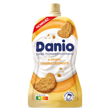 Danone Danio Serek Homogenizowany O Smaku Ciasteczkowym 120 G