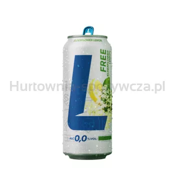 Piwo Lech Free Elderflower Lemon 0,0% puszka 500ml kaucja