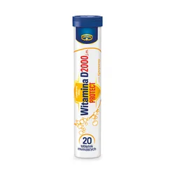 Kruger Witamina D 2000 J.M 84G, Witamina Musująca