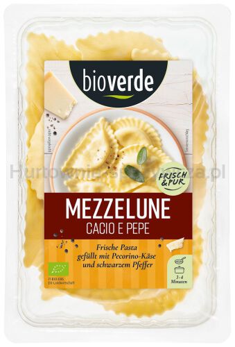 Pierożki Świeże Z Serem I Pieprzem Bio 250 G - Bio Verde [BIO]