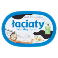 Łaciaty Serek Śmietankowy Naturalny 135G