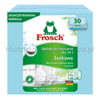 FROSCH Sodowe tabletki do zmywarek, 30 szt.