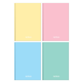 Brulion Herlitz A4 kratka 96 kartek Pastel Color Blocking