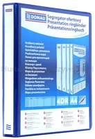 Segregator ofertowy DONAU, PP, A4/4RD/20, niebieski - 3