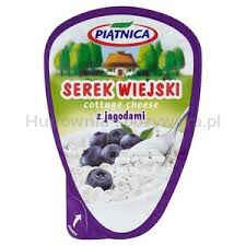 Piątnica Serek Wiejski Z Jagodami 150G