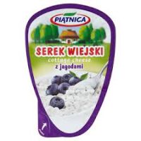 Piątnica Serek Wiejski Z Jagodami 150G