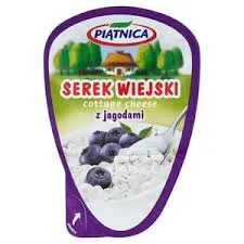 Piątnica Serek Wiejski Z Jagodami 150G