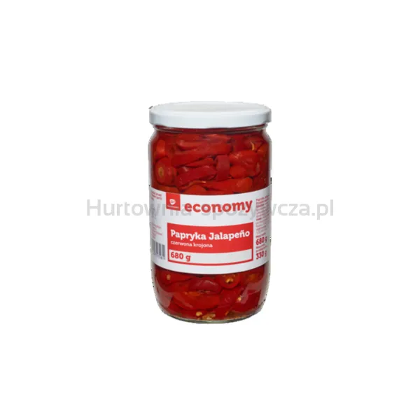 Tge Papryka Jalapeno Czerwona Krojona 680 G