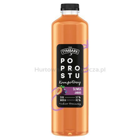 Tymbark Po Prostu Kompotowy Napój Śliwka Jabłko 1,25 L