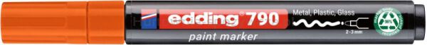 Marker olejowy e-790 EDDING, PCR, pomarańczowy - 2