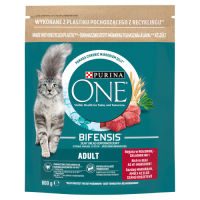 Purina One Karma Dla Kotów Adult Bogata W Wołowinę I Pełne Ziarna 800G