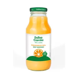 Dolina Czerska Sok NFC pomarańczowy 100%, Szkło 330ml