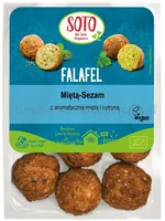 Wegańskie falafele z miętą i sezamem BIO 220g