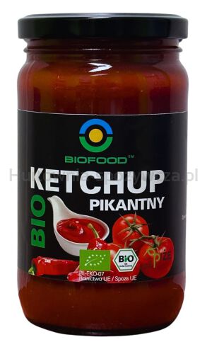 Ketchup Pikantny Bezglutenowy Bio 350 G - Bio Food [BIO]