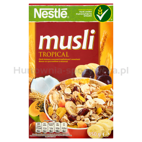 Nestle Płatki Musli Tropikalne 350G 