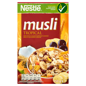 Nestle Płatki Musli Tropikalne 350G 