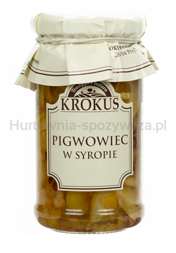 Pigwowiec W Syropie Bezglutenowy 240 G (80 G) - Krokus [BIO]