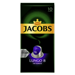 Jacobs Lungo Intenso 8 Kawa Mielona 10 Kapsułek 52 G