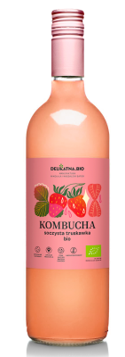 Kombucha Soczysta Truskawka Bio 750 Ml - Delikatna [BIO]