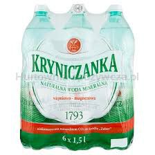 Woda Kryniczanka Niegazowana 1,5l x 6 szt