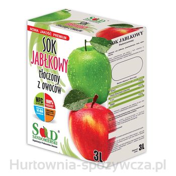 Sok Jabłkowy 3L Sad Sandomierski