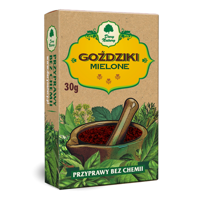 Goździki Mielone 30 G - Dary Natury [BIO]