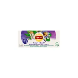Lipton Herbata Ziołowa, Spokojna Głowa, 20 Torebek