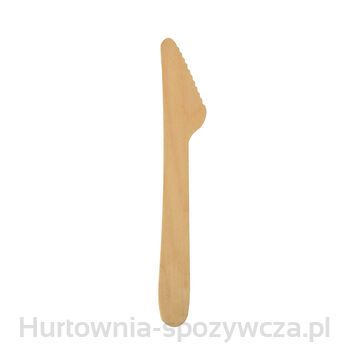 Noże Z Drewna,  16,5 Cm, 100 Szt. Papstar Pure