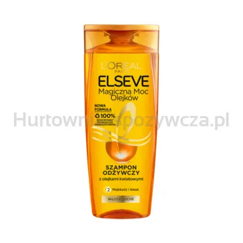 L'Oréal Paris Elseve Magiczna Moc Olejków Szampon Odżywczy do włosów suchych 400 ml