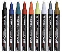 Donau Marker olejowy D-Oil, okrągły, 2,8mm, czarny  - 3