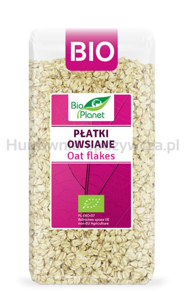 Bio Planet Płatki Owsiane Bio 300 G 