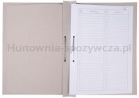Teczka do akt osobowych OFFICE PRODUCTS, karton, A4, 300 gsm, biała - 4