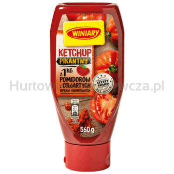 WINIARY Ketchup Pikantny 560g