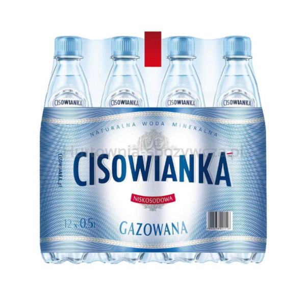 Woda Cisowianka Gazowana 500ml x 12 sztuk