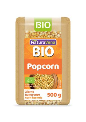 Popcorn (Ziarno Kukurydzy) Bio 500 G - Naturavena [BIO]