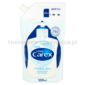 Carex Mydło W Płynie Moisture Plus Antybakteryjne O Kremowej Konsystencji 500Ml Opakowanie Uzupełniające