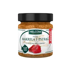 Pasta Makrela I Pstrąg Z Papryką Grillowaną 180 G Helcom Premium