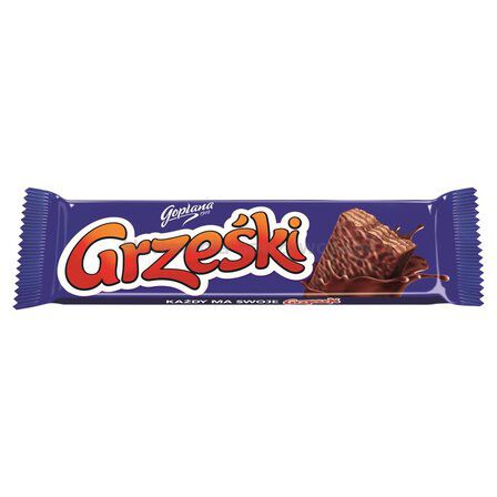 Grześki Wafel Przekładany Kremem Kakaowym W Czekoladzie 36 G