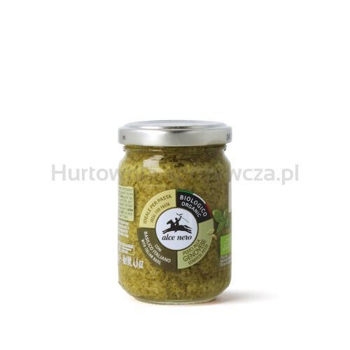 Pesto Genovese (Sos Bazyliowy) Bio 130 G - Alce Nero [BIO]