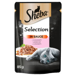 Sheba Selection In Sauce Z Łososiem 85G