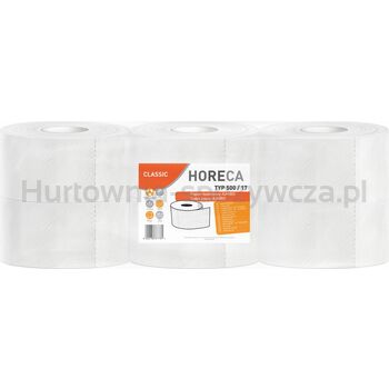 Horeca Hybrid White Papier Toaletowy Jumbo 6 Rolek 2-Warstwowy