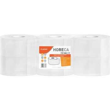 Horeca Hybrid White Papier Toaletowy Jumbo 6 Rolek 2-Warstwowy